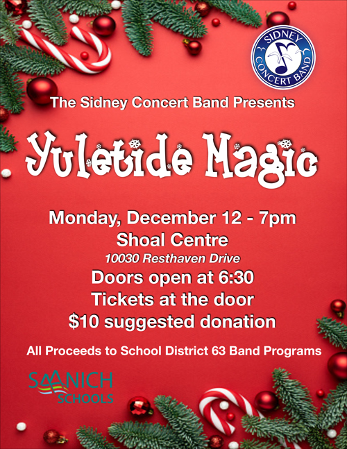 Sidney Christmas Concert Poster 2022